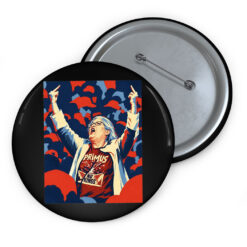 Aunt Sue No Kings Button