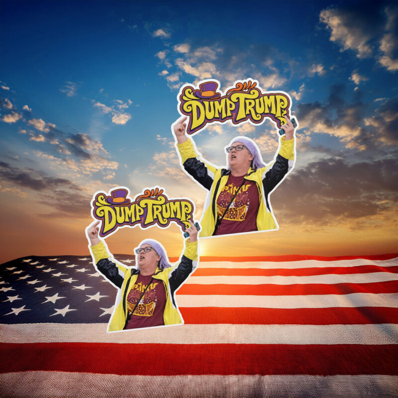Dump Trump Sticker