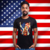 Aunt Sue Middle Finger American Flag Shirt