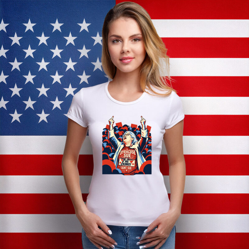 Aunt Sue Middle Finger Graphic Shirt