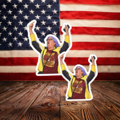 Aunt Sue Middle Finger Hero Sticker