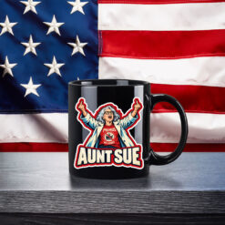 Aunt Sue Middle Finger Protest Mug