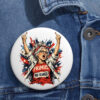 Aunt Sue Middle Finger Trump Rally Button