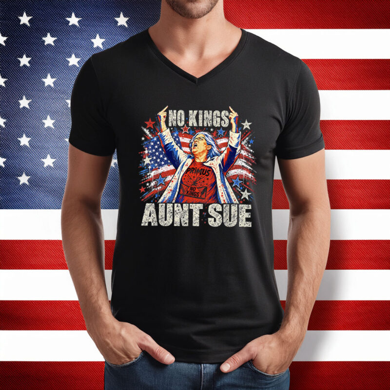 Aunt Sue Middle Finger Trump Rally Graphic Shirt