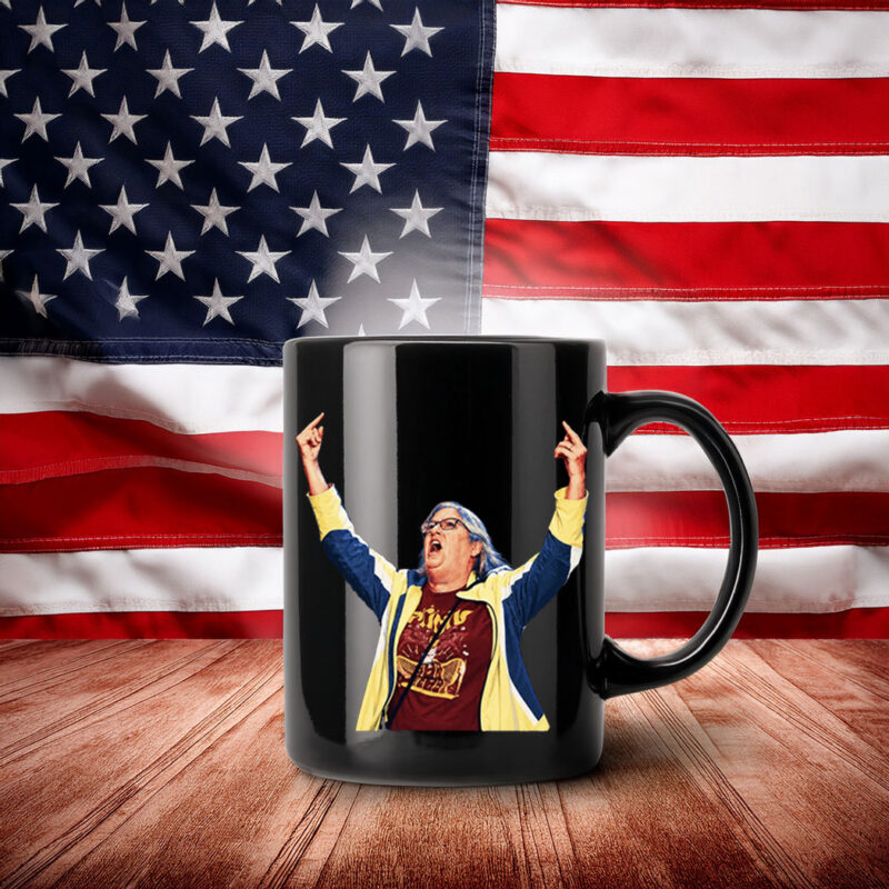 Aunt Sue Middle Finger Trump Rally Political Mug
