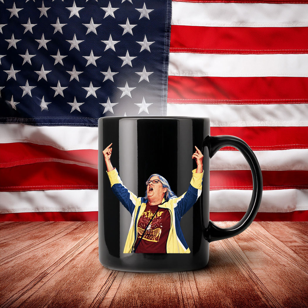 Aunt Sue Middle Finger Trump Rally Political Mug