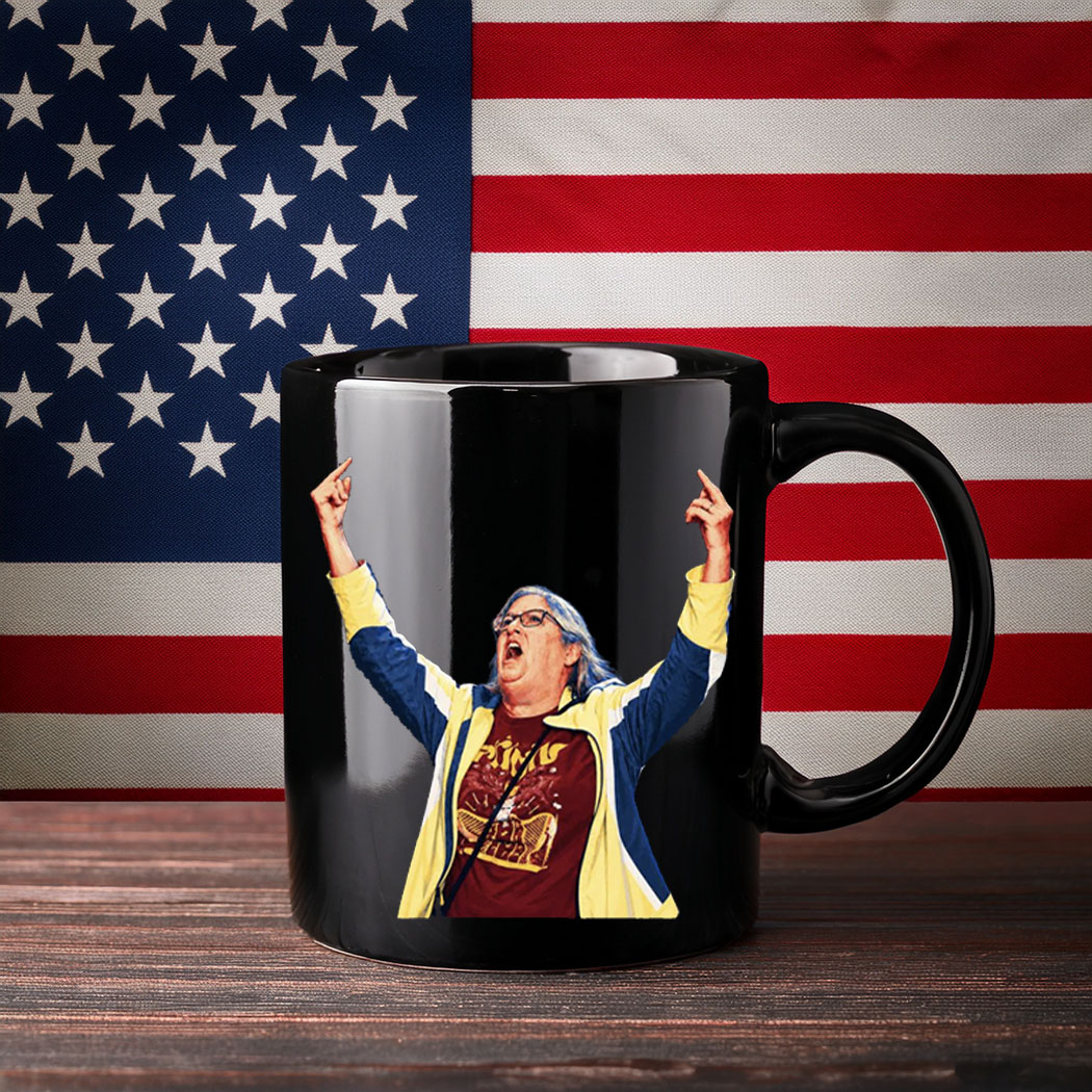Aunt Sue Middle Finger Trump Rally Political Mug
