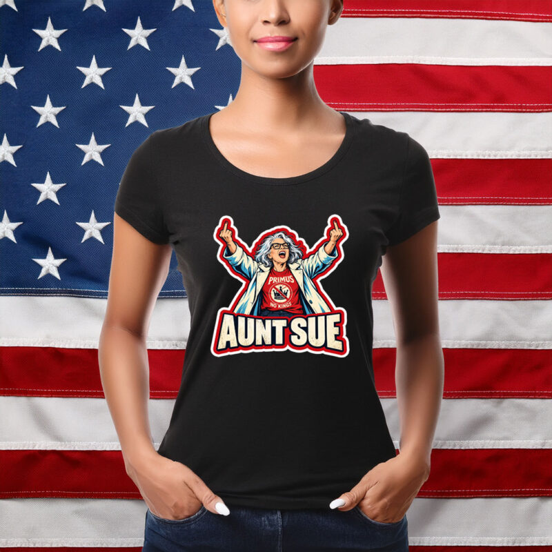 Aunt Sue Middle Finger Trump Rally T-Shirt
