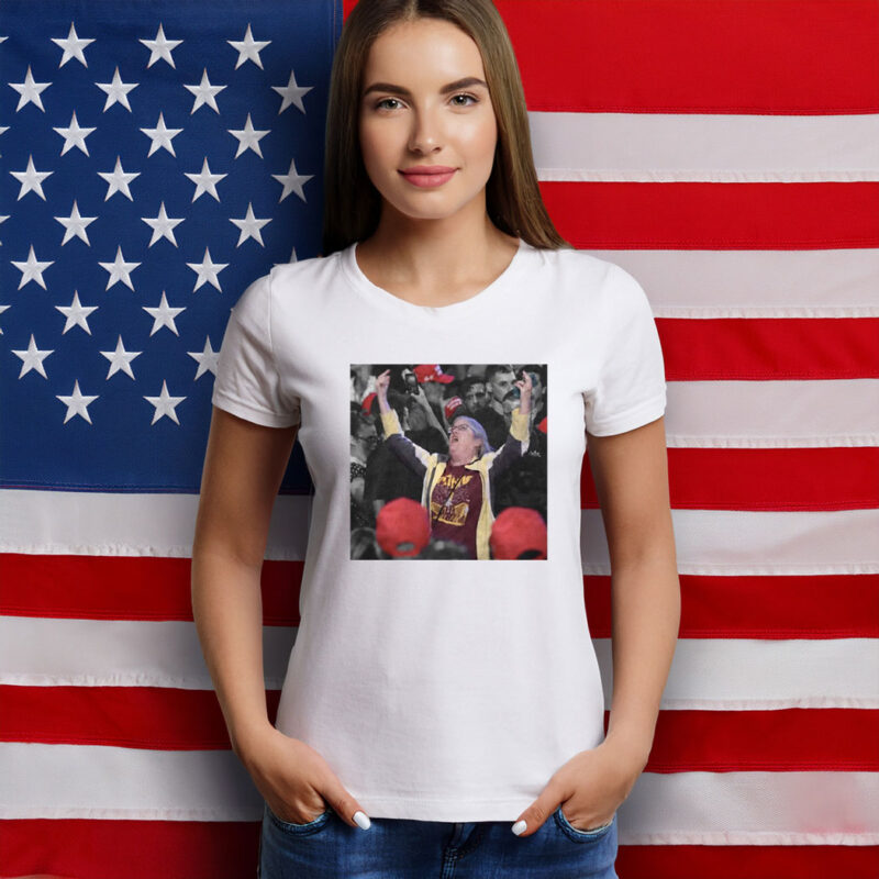 Aunt Sue Middler Finger at Trump Rally Tee Shirt