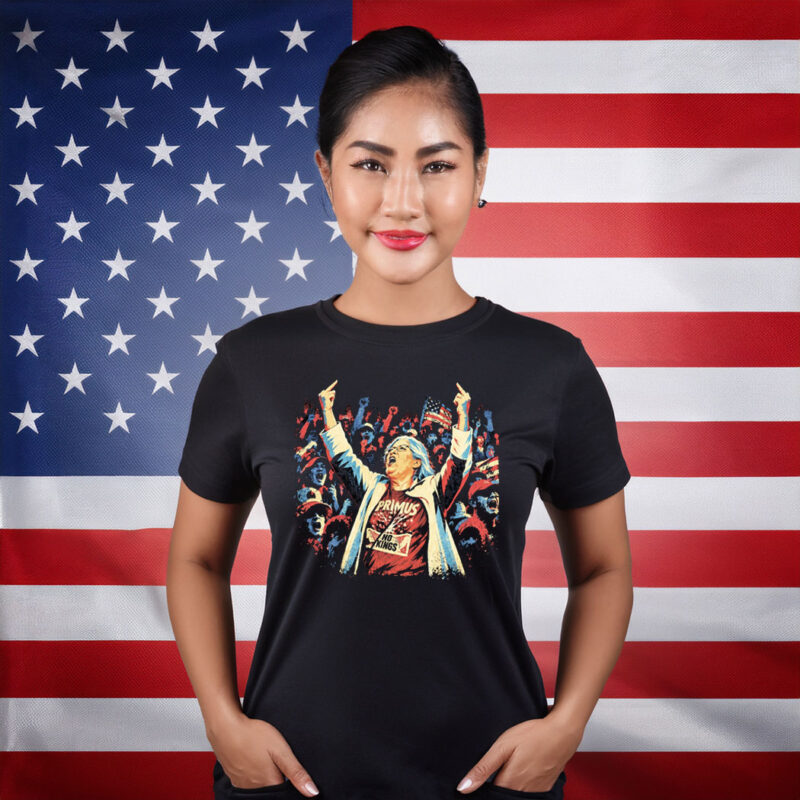 Aunt Sue No Kings Middle Finger Shirt