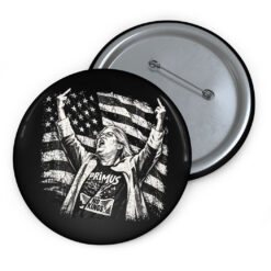 Aunt Sue No Kings Protest Funny Anti Trump Button