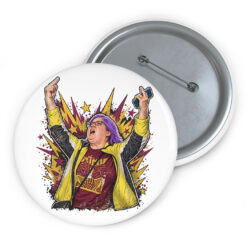 Aunt Sue No Kings Protest Funny Button