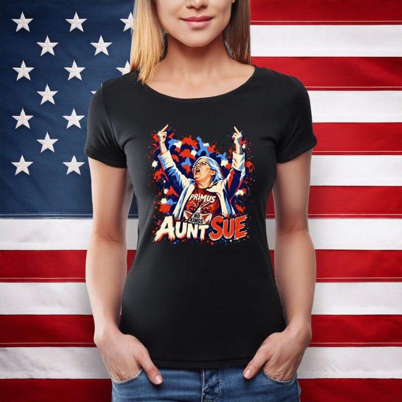 Aunt Sue No Kings Protest Graphic Shirts