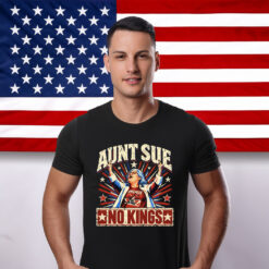 Aunt Sue No Kings Protest Meme T-Shirt