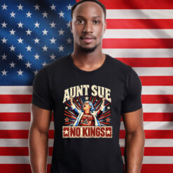 Aunt Sue No Kings Protest Meme T-Shirt