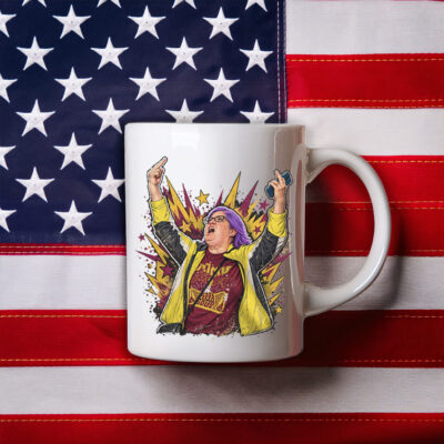 Aunt Sue No Kings Protest Mug