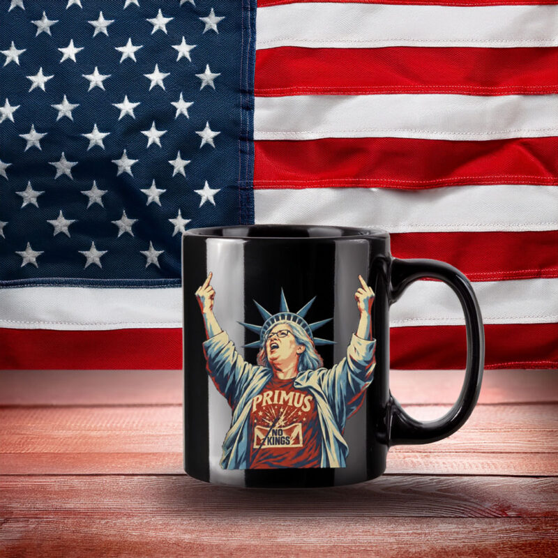 Aunt Sue No Kings Trump Rally Protest Mug