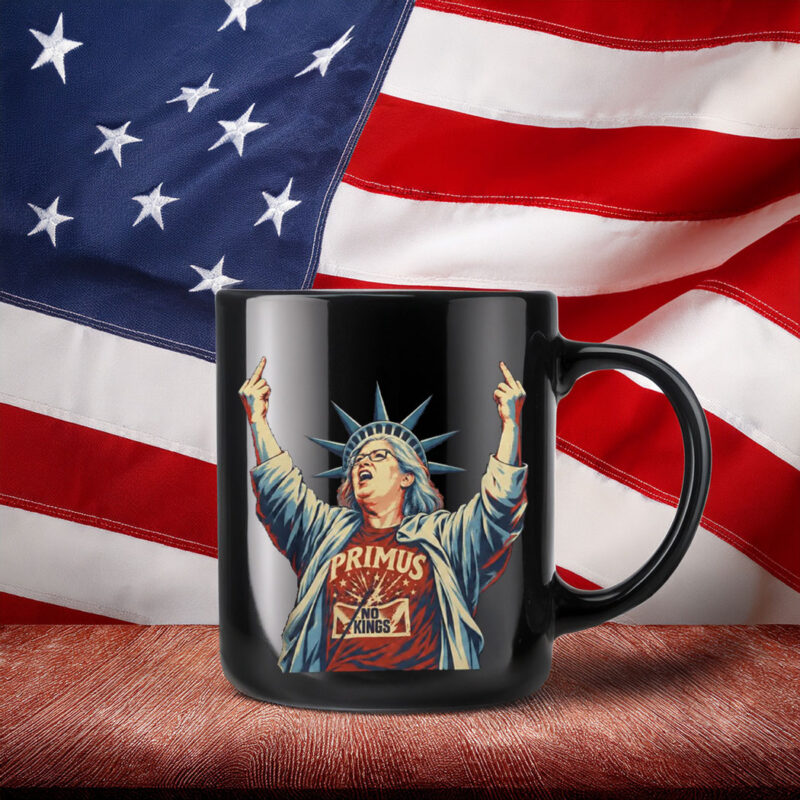 Aunt Sue No Kings Trump Rally Protest Mug
