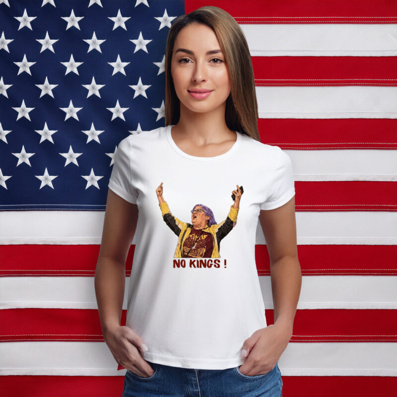 No Kings Aunt Sue Graphic Shirt
