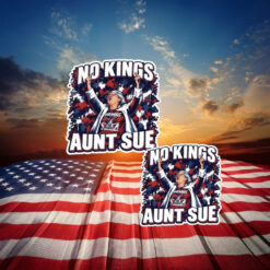 No Kings Aunt Sue Political Sticker