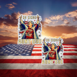 No Kings Aunt Sue Sticker