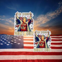 No Kings Aunt Sue Sticker