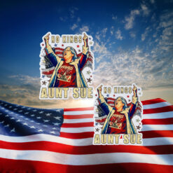 No Kings Aunt Sue Sticker