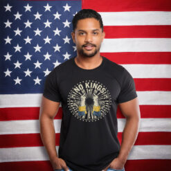 No Kings Protest Political Meme T-Shirt