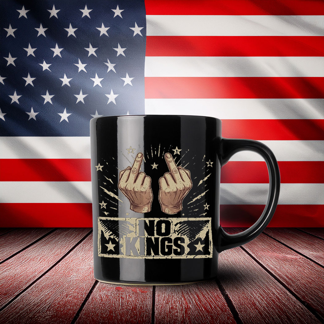 No Kings Protest Political Mug