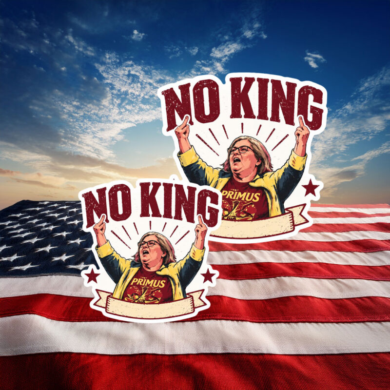 No Kings Protest Stickers