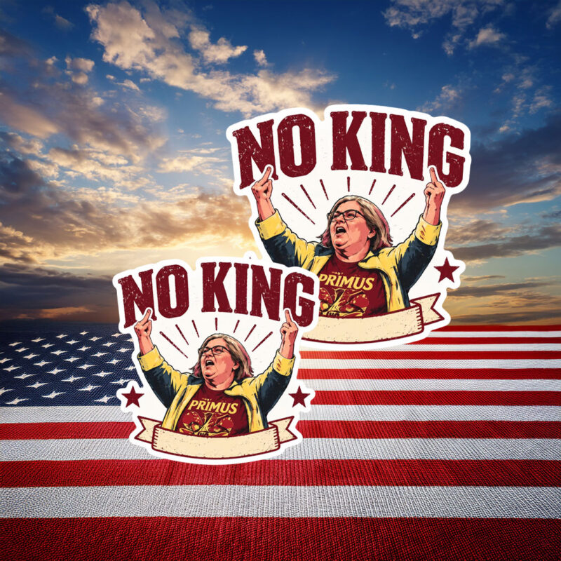No Kings Protest Stickers