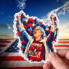 Primus Aunt Sue No Kings Protest Stickers