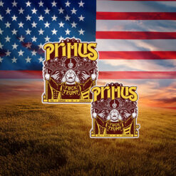 Primus Fuck Trump Protest Sticker