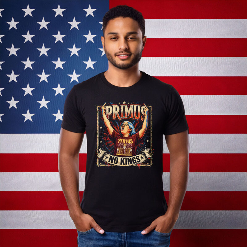 Primus Funny No Kings Graphic Shirt
