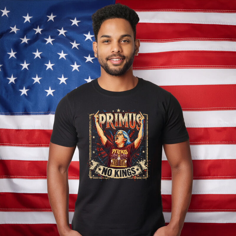 Primus Funny No Kings Graphic Shirt