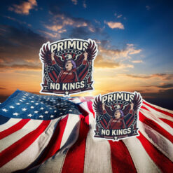 Primus No Kings American Eagle Sticker