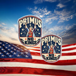 Primus No Kings Anti Trump Sticker