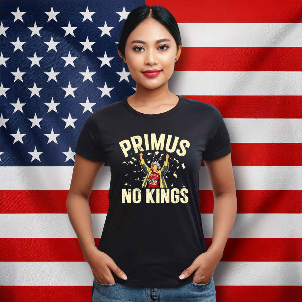 Primus No Kings Aunt Sue Protest T-Shirt