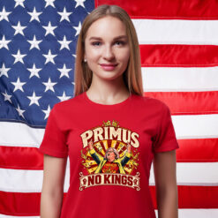 Primus No Kings Funny Anti Trump Shirt