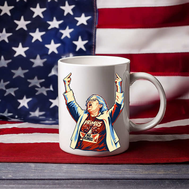 Primus No Kings Middle Finger Mug