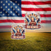 Primus No Kings Middle Finger Trump Rally Sticker