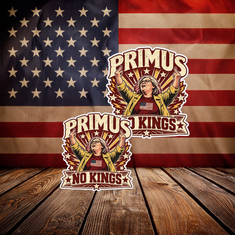 Primus No Kings Sticker