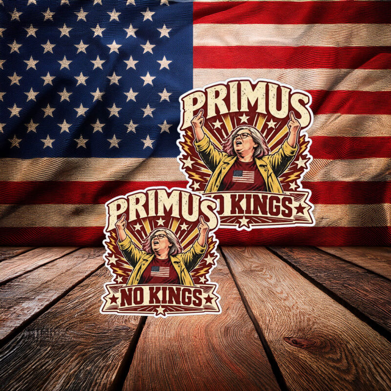 Primus No Kings Sticker